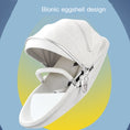 Load image into Gallery viewer, Baby Stroller 2in1/3 In 1,luxury Baby Carriage With Car Seat,eggshell
