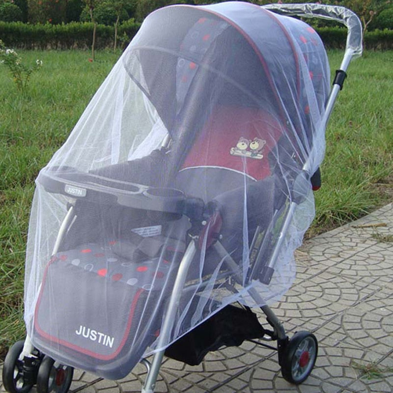 Baby Stroller Mosquito Net Pushchair Cart Insect Shield Net Mesh Safe