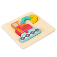 Load image into Gallery viewer, Baby Wooden Montessori Puzzle Child Game Wooden Puzzle 3d Cartoon
