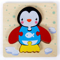 Load image into Gallery viewer, Baby Wooden Montessori Puzzle Child Game Wooden Puzzle 3d Cartoon
