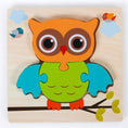 Load image into Gallery viewer, Baby Wooden Montessori Puzzle Child Game Wooden Puzzle 3d Cartoon
