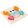 Load image into Gallery viewer, Baby Wooden Montessori Puzzle Child Game Wooden Puzzle 3d Cartoon
