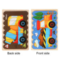 Load image into Gallery viewer, Baby Wooden Montessori Puzzle Child Game Wooden Puzzle 3d Cartoon
