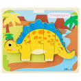 Load image into Gallery viewer, Baby Wooden Montessori Puzzle Child Game Wooden Puzzle 3d Cartoon
