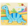 Load image into Gallery viewer, Baby Wooden Montessori Puzzle Child Game Wooden Puzzle 3d Cartoon
