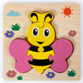 Load image into Gallery viewer, Baby Wooden Montessori Puzzle Child Game Wooden Puzzle 3d Cartoon
