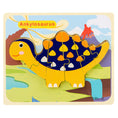 Load image into Gallery viewer, Baby Wooden Montessori Puzzle Child Game Wooden Puzzle 3d Cartoon
