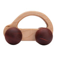 Load image into Gallery viewer, Baby Wooden Toys Beech Wood Car Blocks Cartoon Van Educational
