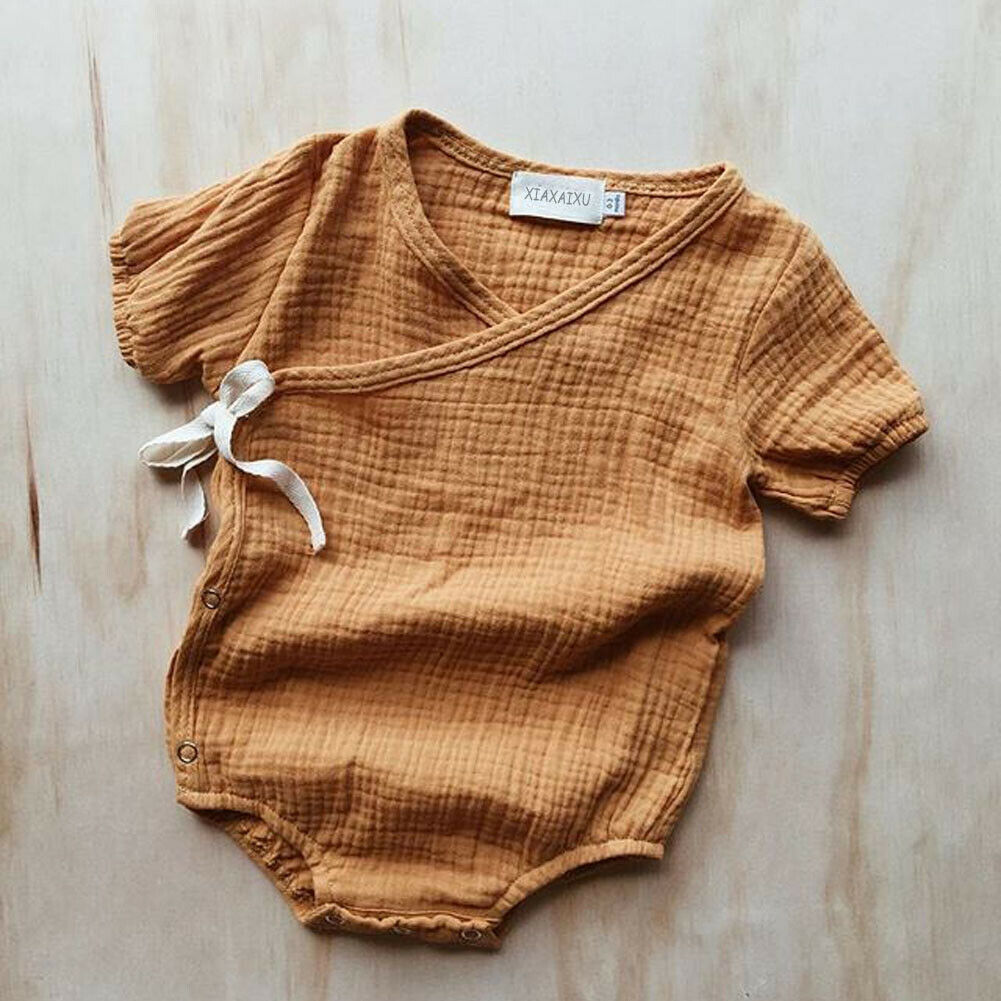 Bohemian Cotton Newborn Onesie