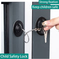 Load image into Gallery viewer, Child Safety Lock Cabinet Refrigerator Door Lock Stainless Steel Cable
