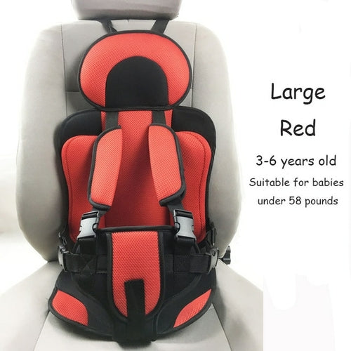 Child Safety Seat Mat For 6 Months To 12 Years Old Breathable Chairs