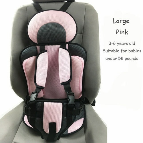 Child Safety Seat Mat For 6 Months To 12 Years Old Breathable Chairs