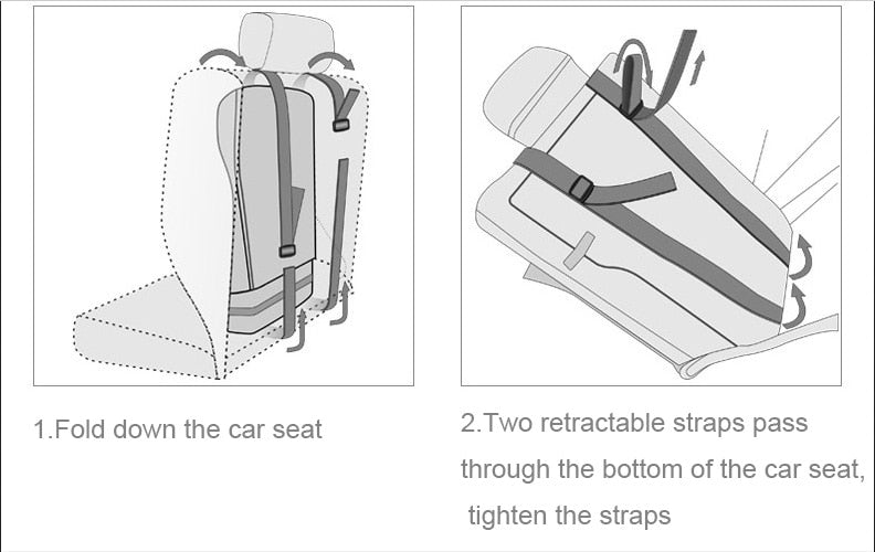 Child Safety Seat Mat For 6 Months To 12 Years Old Breathable Chairs