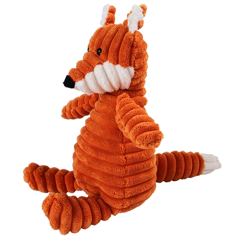 Corduroy Pet Dog Toys Bite Resistant Puppy Chew