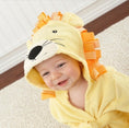 Load image into Gallery viewer, Cotton Baby Robe Bath Towel Cartoon Hoodies Infant Girls Boys
