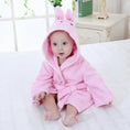 Load image into Gallery viewer, Cotton Baby Robe Bath Towel Cartoon Hoodies Infant Girls Boys
