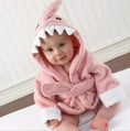 Load image into Gallery viewer, Cotton Baby Robe Bath Towel Cartoon Hoodies Infant Girls Boys
