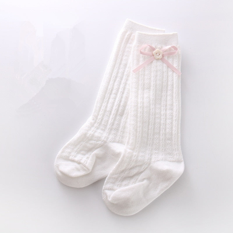 Cotton Kid Princess Girls Socks Children's Knee