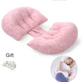 Load image into Gallery viewer, Cotton Waist Maternity Pillow For Pregnant Women Pregnancy Pillow U
