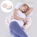 Load image into Gallery viewer, Cotton Waist Maternity Pillow For Pregnant Women Pregnancy Pillow U
