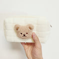 Load image into Gallery viewer, Cute Bear Baby Toiletry Bag Make Up Cosmetic Bags Portable Diaper
