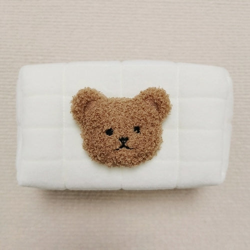 Cute Bear Baby Toiletry Bag Make Up Cosmetic Bags Portable Diaper