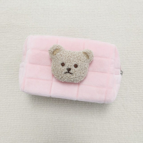 Cute Bear Baby Toiletry Bag Make Up Cosmetic Bags Portable Diaper