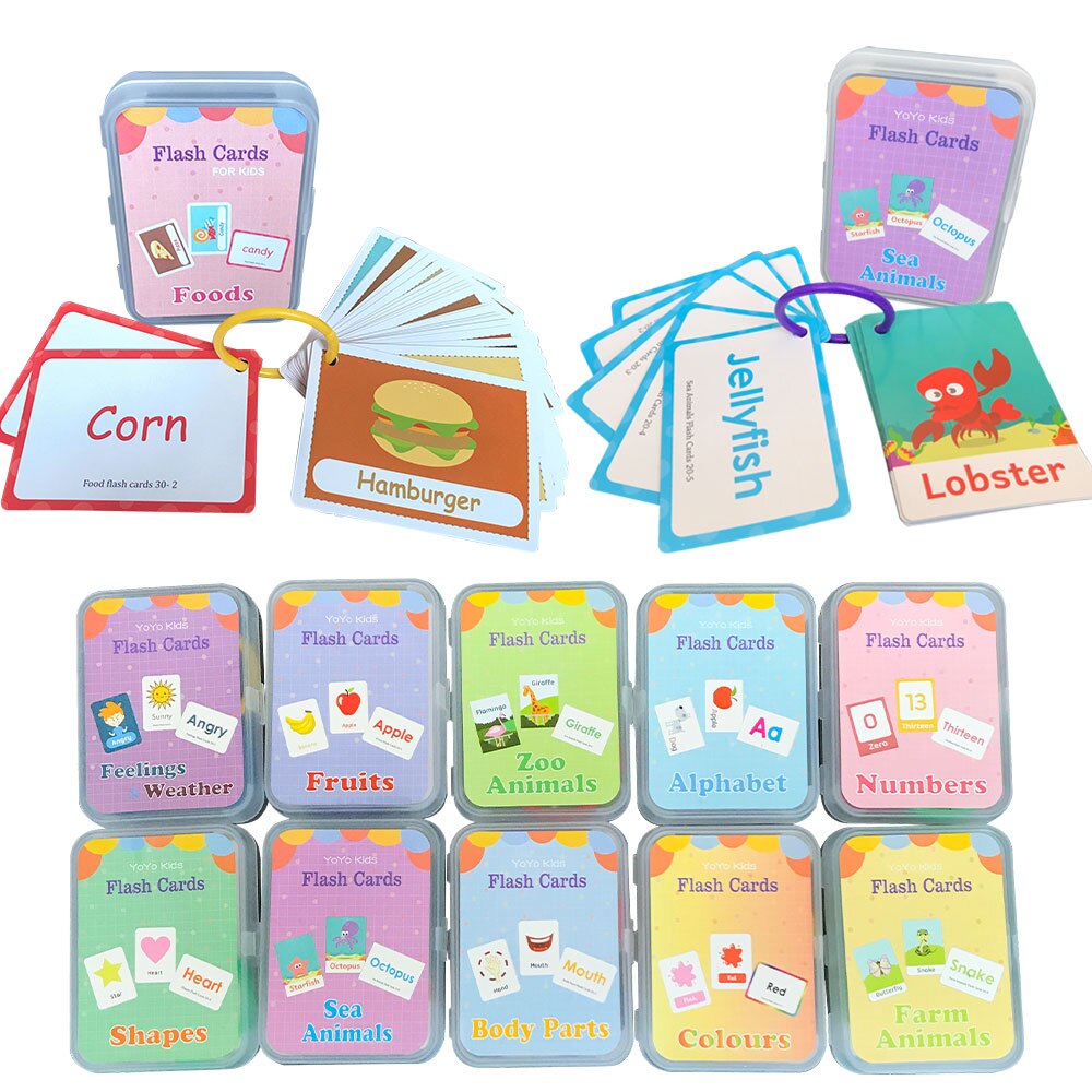 Kids Educational Toys Learning | Words Education Cards | Learning