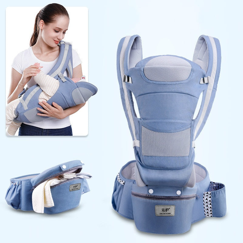 Ergonomic Backpack Baby Carrier Baby Hipseat Carrier Carrying For