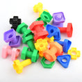 Load image into Gallery viewer, 5 Set Screw Building Blocks Nut Shape Match Puzzle Toys For Children
