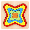 Load image into Gallery viewer, Animal Wooden Puzzle 3D Double-sided Puzzles For Kids Story Jigsaw
