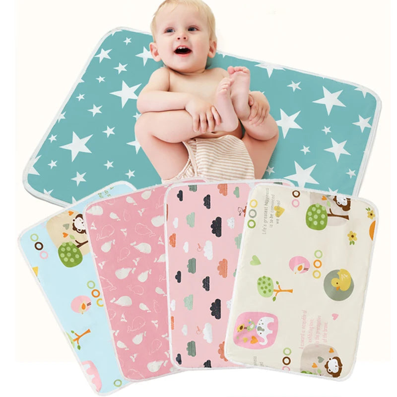 Waterproof Reusable Newborn Baby Diaper Changing Mats Cover Baby