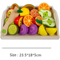 Load image into Gallery viewer, Simulation Kitchen Pretend Toy Wooden Classic Game Montessori
