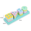 Load image into Gallery viewer, Hot Kids Montessori Wooden Toys Macaron Blocks Learning Toy Baby Music
