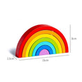 Load image into Gallery viewer, New Kids Montessori  Arch Bridge Rainbow Building Blocks Wooden Toys
