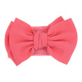 Load image into Gallery viewer, Solid Big Bow Topknot Headband for Baby Girls Elastic Nylon Hair Bands
