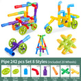 Load image into Gallery viewer, DIY Water Building Blocks Toys Montessori Water Pipe Building Blocks
