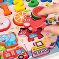 Load image into Gallery viewer, QWZ Kids Montessori Educational Wooden Math Toys Children Busy Board
