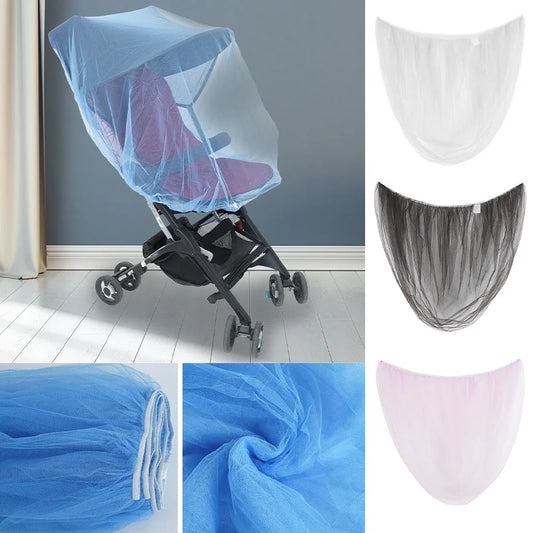 Baby Stroller Mosquito Net Pushchair Cart Insect Shield Net Mesh Safe