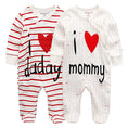 Load image into Gallery viewer, Unisex Baby Organic Cotton Snap Footed Sleep and Play Pajamas Long
