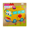 Load image into Gallery viewer, Animal Wooden Puzzle 3D Double-sided Puzzles For Kids Story Jigsaw
