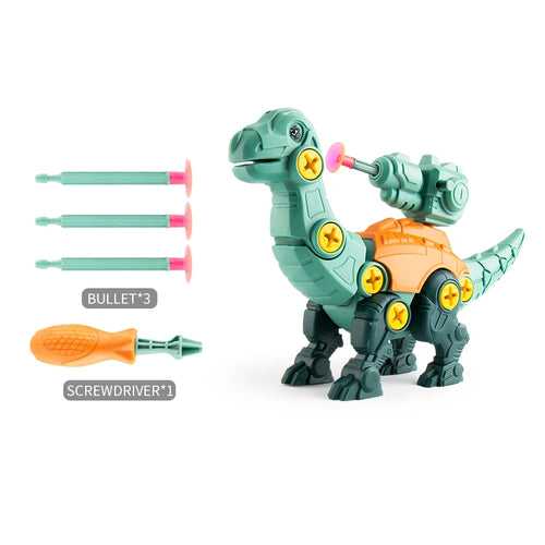 Children Dinosaurs Mount Constructor Model Set Montessori Kids Puzzles