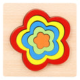 Load image into Gallery viewer, Animal Wooden Puzzle 3D Double-sided Puzzles For Kids Story Jigsaw
