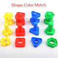 Load image into Gallery viewer, 5 Set Screw Building Blocks Nut Shape Match Puzzle Toys For Children
