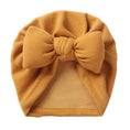 Load image into Gallery viewer, Boutique Faux Cashmere Baby Hat Warm Autumn Winter Beanies Solid Bow
