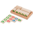 Load image into Gallery viewer, Wooden Numbers Card 1-9000 Montessori Learning Card Math Teaching Aids
