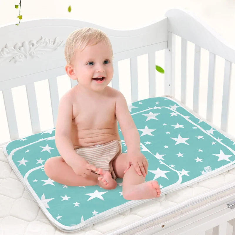 Waterproof Reusable Newborn Baby Diaper Changing Mats Cover Baby