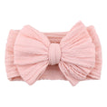 Load image into Gallery viewer, Solid Cable Bow Baby Headband for Child Nylon Layers Headwear Kids
