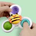 Load image into Gallery viewer, Baby Rattle Toys For 0-12 Months Soft Rubber Sucker Spinner Bathing
