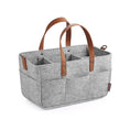 Load image into Gallery viewer, Baby Felt Storage Nursery Organizer Basket Infant Diaper Bag with
